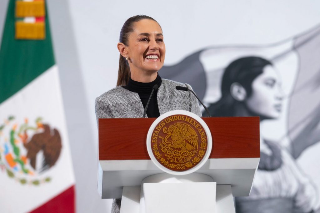 Sheinbaum anuncia que México no pagará aranceles en productos del T-MEC