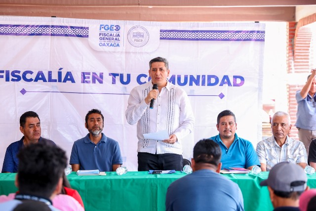 “Fiscalía en tu comunidad” oportunidad de generar vínculos de colaboración con las comunidades: Fiscal Bernardo Rodríguez Alamilla