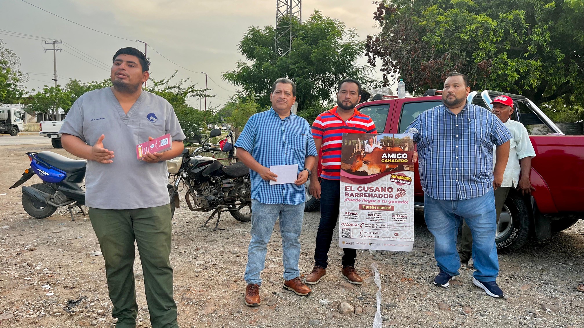 Gobierno juchiteco refuerza acciones preventivas para evitar la presencia del gusano barrenador en el municipio