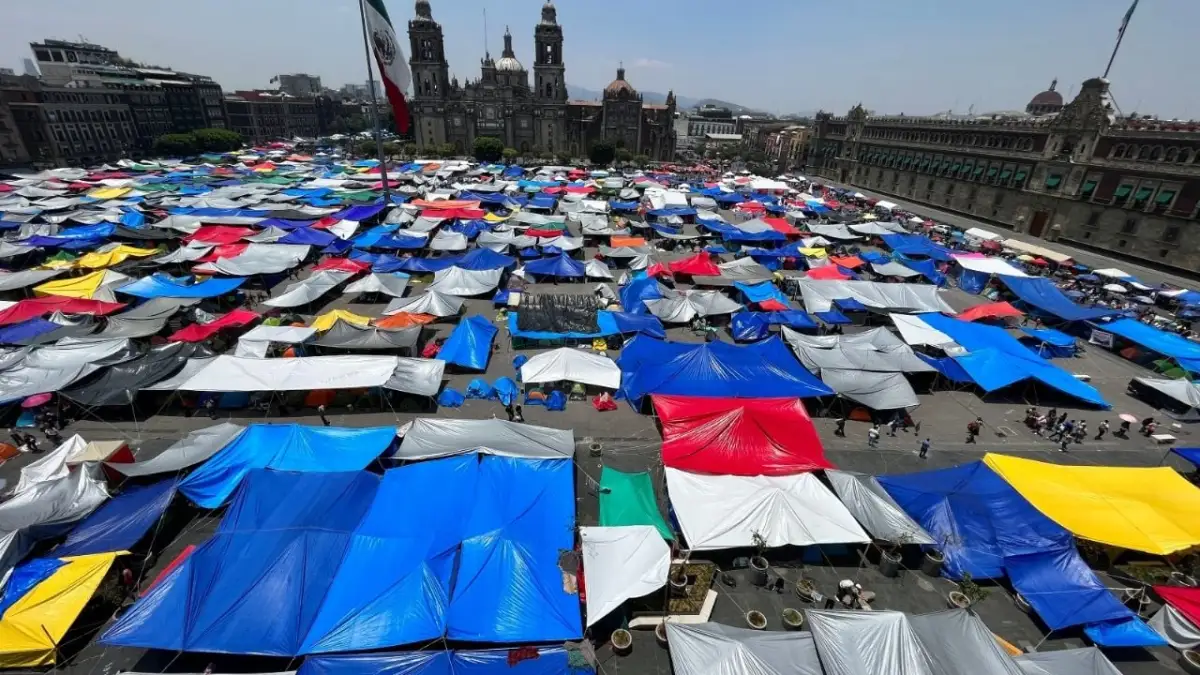 Sección 22 decide levantar su plantón en la CDMX; hoy define ante Asamblea Nacional Representativa la forma de repliegue