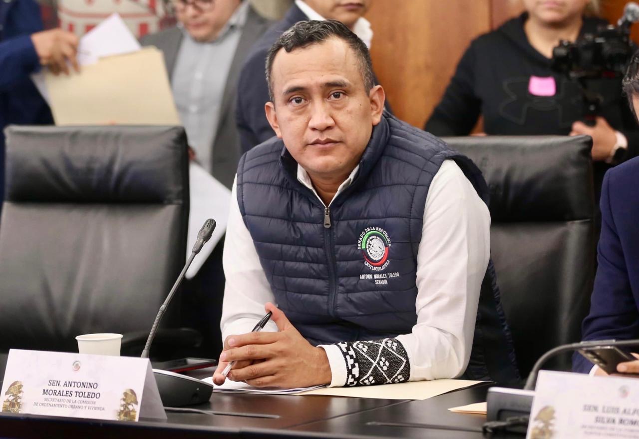 Urge senador Nino Morales respaldo unánime del Senado a postura de México en ONU sobre crisis en Gaza