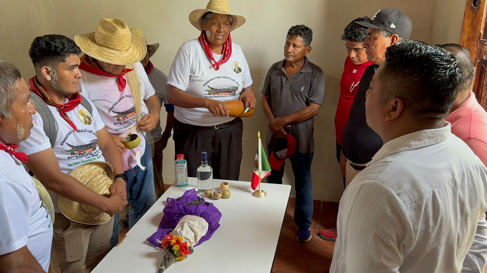 Chontales celebran la fertilidad con el casamiento de la lagarta princesa