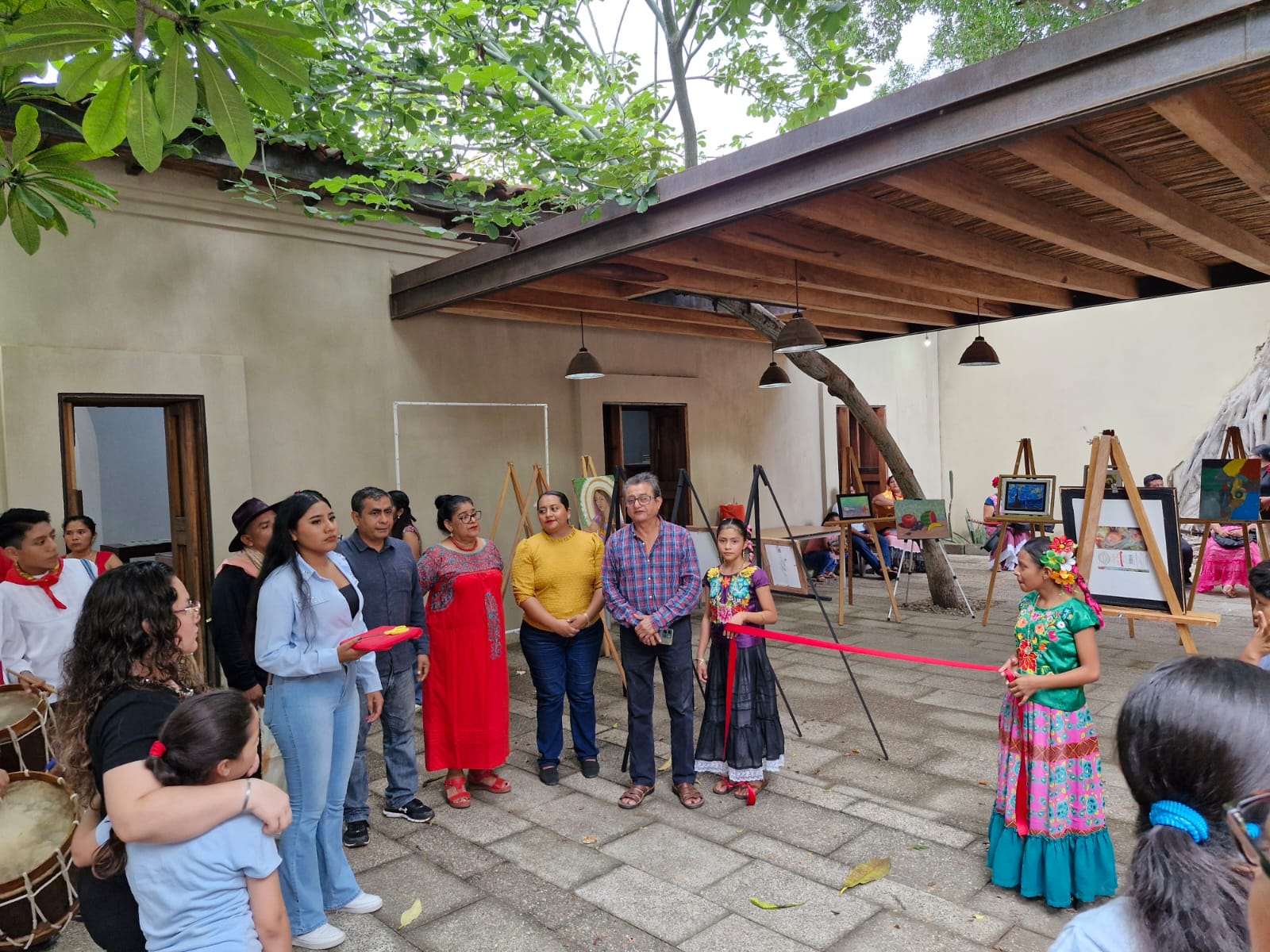 EMOTIVA CLAUSURA DE TALLERES EN LA DIRECCIÓN DE CULTURA