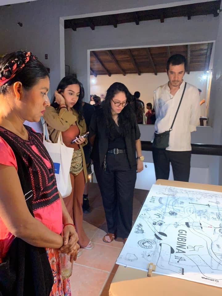 Con arte, Dell Alvarado reflexiona sobre el extractivismo y los sismos del 2017 en su comunidad zapoteca en Oaxaca