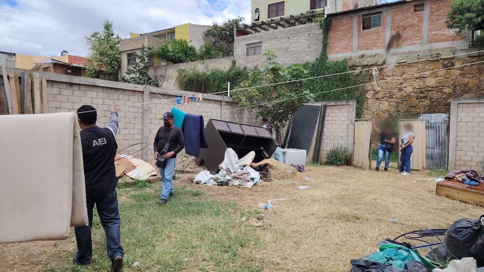 Investiga Fiscalía desalojo y allanamiento en San Martín Mexicapan