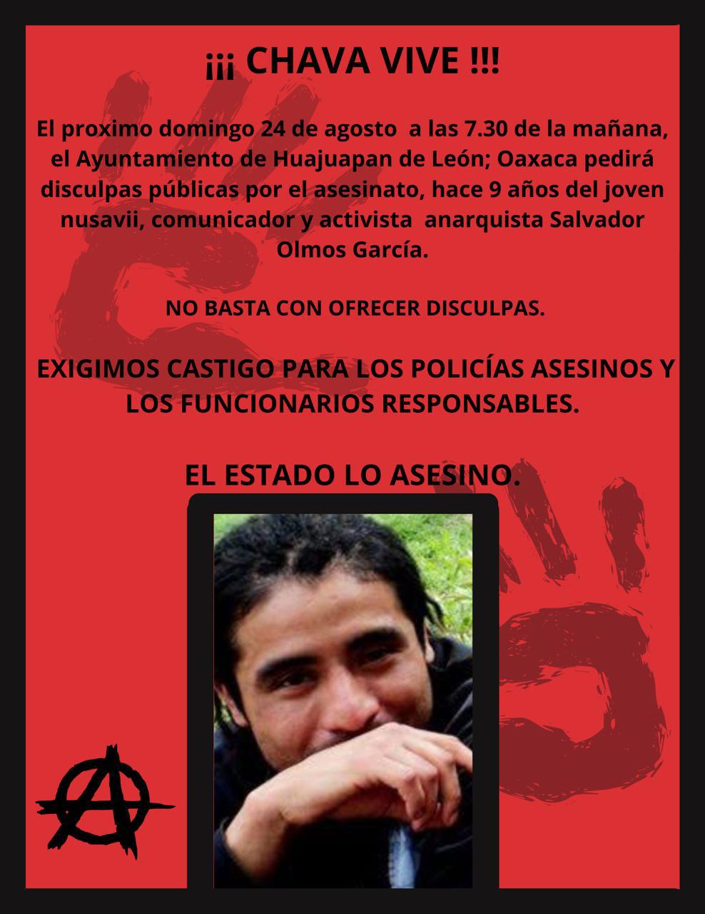 Exigen justicia para Chava, un comunicador comunitario asesinado en Oaxaca: “Una disculpa pública no es suficiente”, afirman