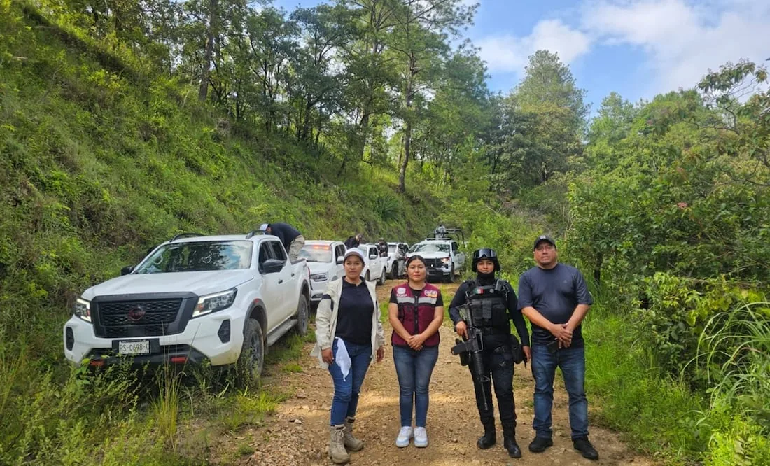 Fiscalía de Oaxaca fortalece operativo para localizar a persona desaparecida en ataque armado en Santiago Amoltepec