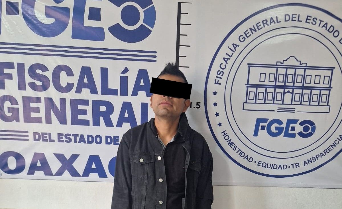 Fiscalía de Oaxaca ejecuta orden de aprehensión por intento de homicidio con arma de fuego, cometido en Santa Catarina Juquila