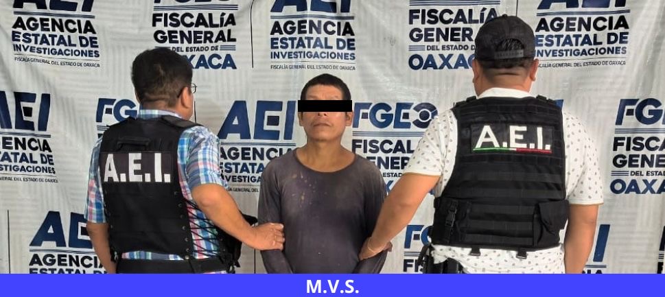 Fiscalía de Oaxaca detiene a una persona por homicidio en el Istmo