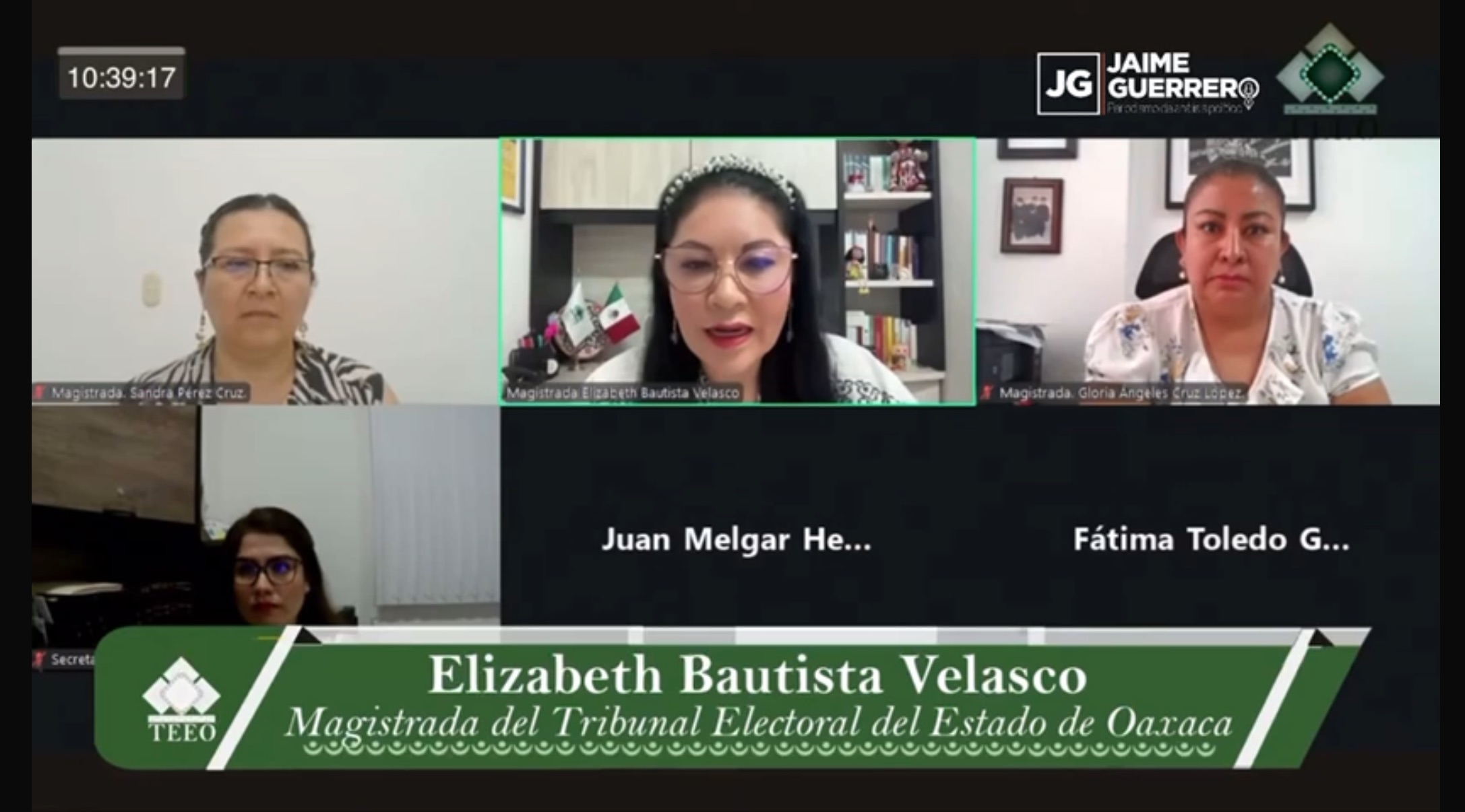 Crónica: tensión y acusaciones de violencia sacuden sesión del Tribunal Electoral de Oaxaca