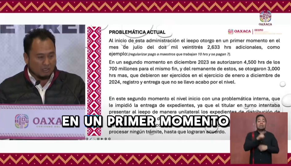 Asegura gobierno de Oaxaca que ha dado repuestas a magisterio; IEEPO espera acuerdos internos del nivel Secundarias Técnicas para asignación de horas