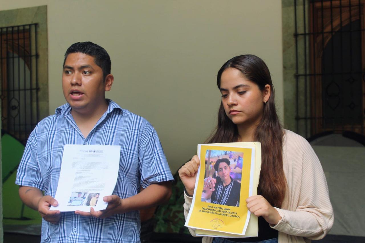 Atrae ONU caso de desaparición forzada de joven oaxaqueño, Erick Jair Pérez: “Han pasado casi 100 días y no aparece”, alertaron