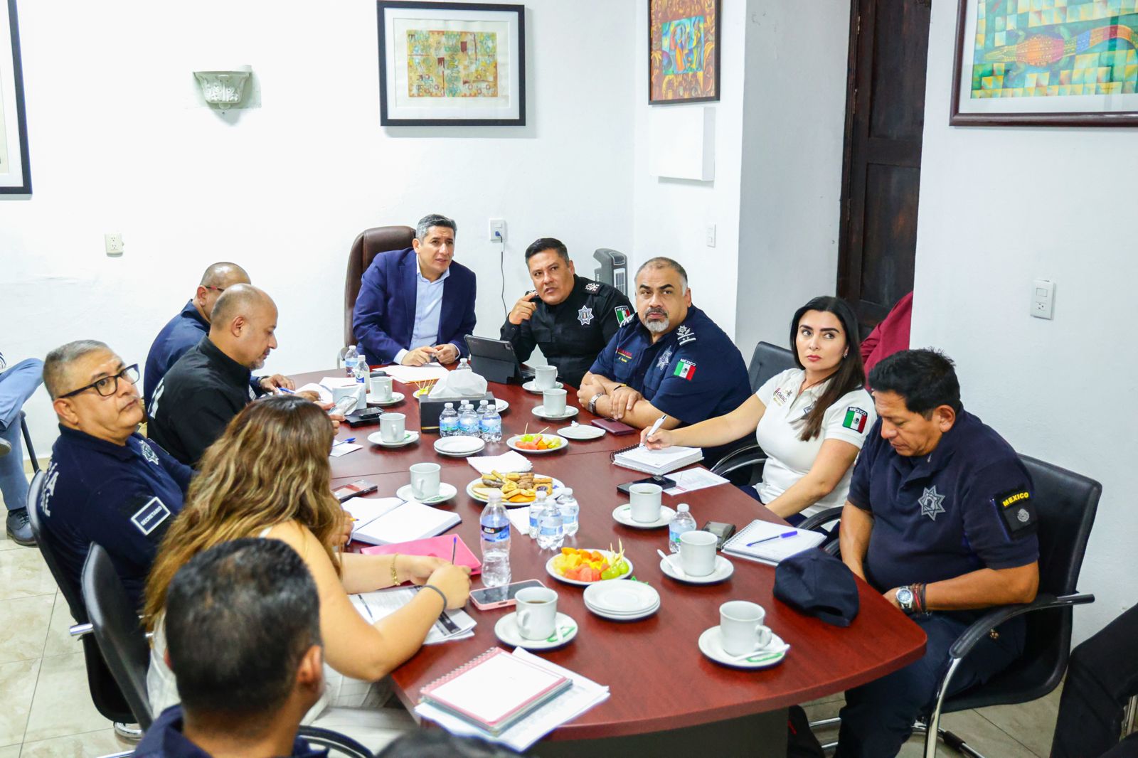 Fiscalía de Oaxaca participa en operativo conjunto para garantizar la paz y prevenir conductas delictivas en “Muertos”