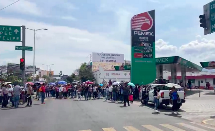¡Caos vial en Oaxaca! magisterio indígena de la Sección 22 vuelve a la carga con nuevos bloqueos para este martes