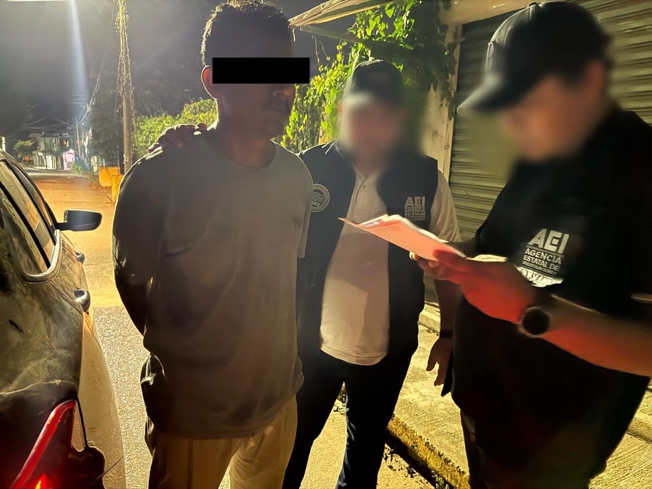 Fiscalía de Oaxaca aprehende a J.J.O., alias «El Campanita» o «Chupeta» por homicidio de dos personas en taquería del Istmo de Tehuantepec