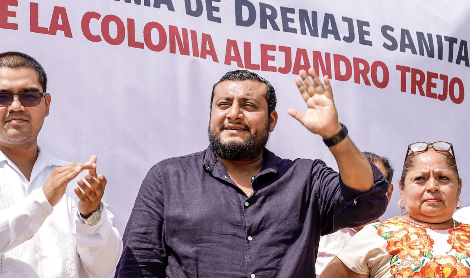 Gobierno juchiteco inicia la ampliación del drenaje sanitario en la colonia Alejandro Trejo