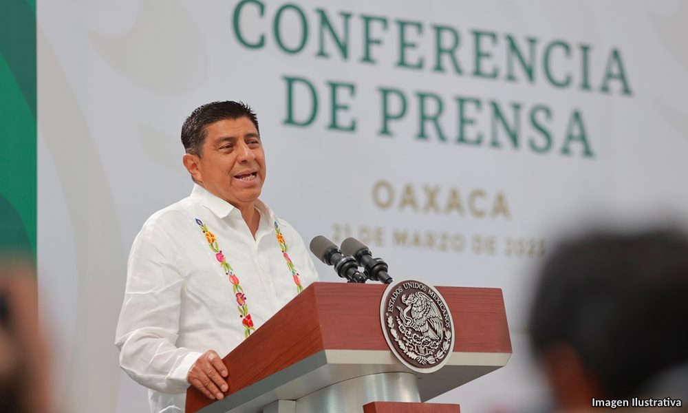 Gobernador Salomón Jara rechaza “Maximatito” en San Antonio de la Cal; no la herencia de poder