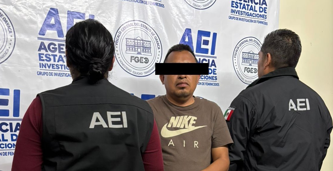 Fiscalía de Oaxaca aprehende a una persona por feminicidio de su pareja cometido en calles de Cuilápam de Guerrero