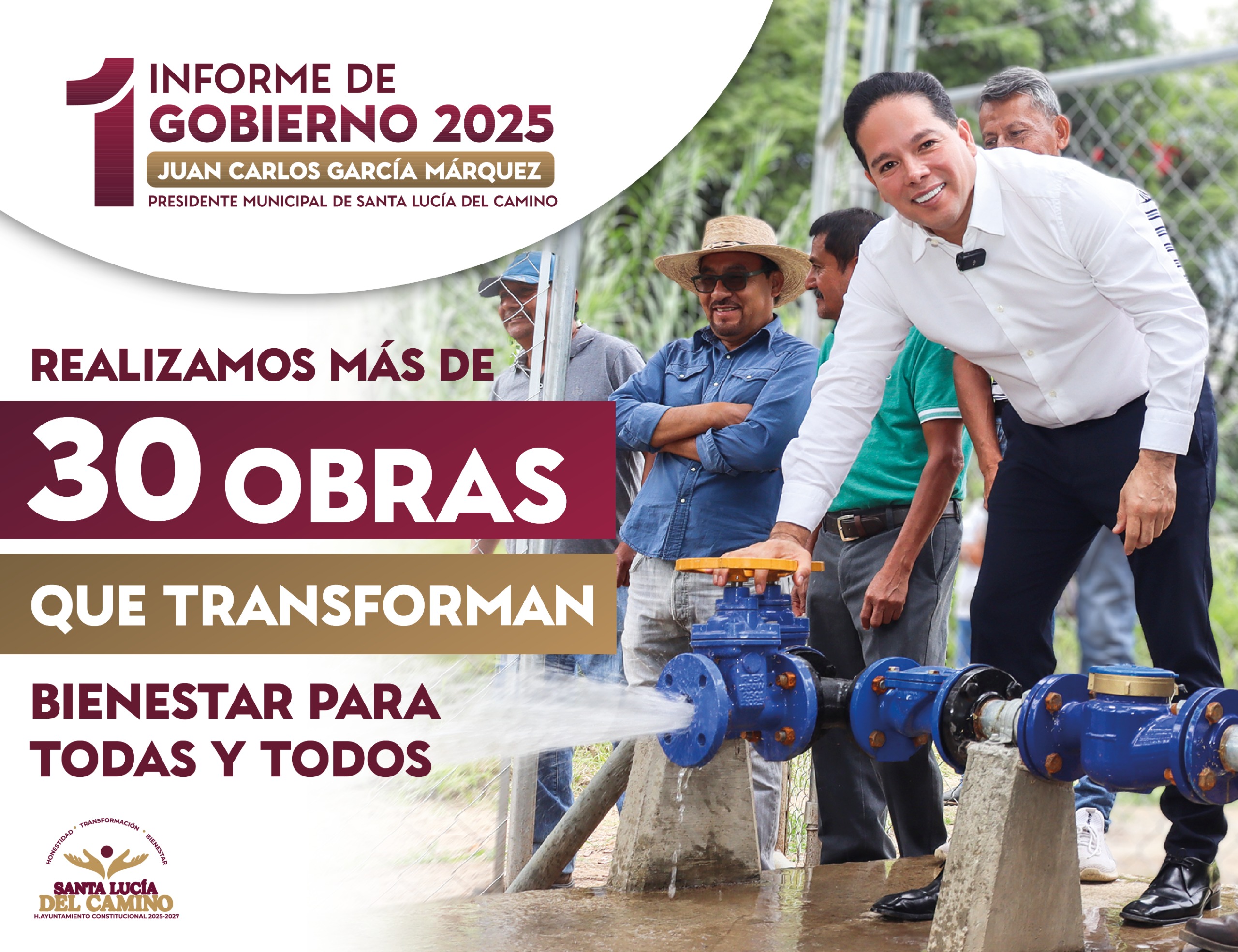 #1erInformeDeGobierno: La Obra Pública que transforma vidas