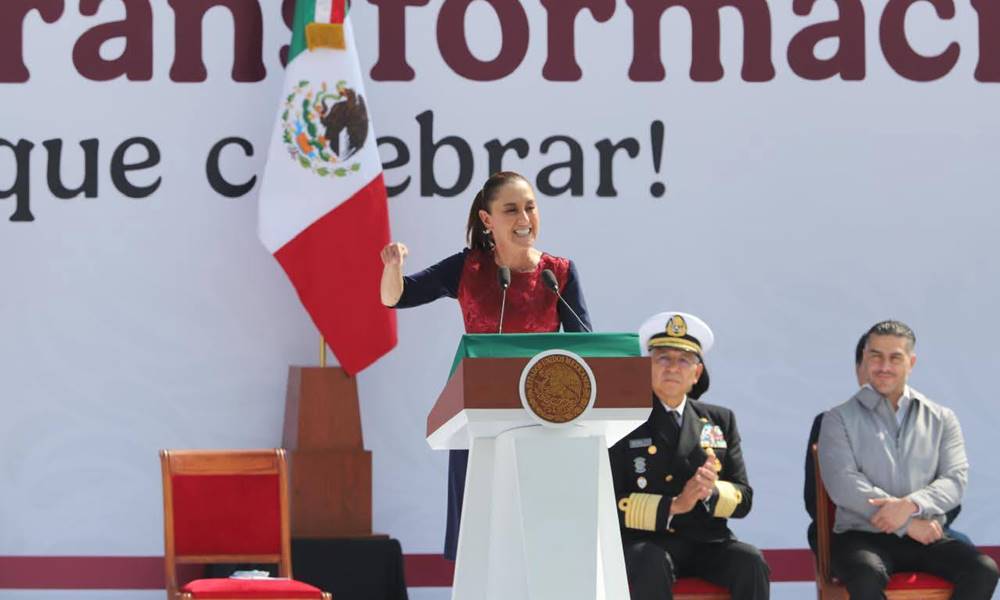Sheinbaum niega dádivas en el Zócalo y defiende entusiasmo “genuino” de la 4T pese a prácticas del viejo PRI