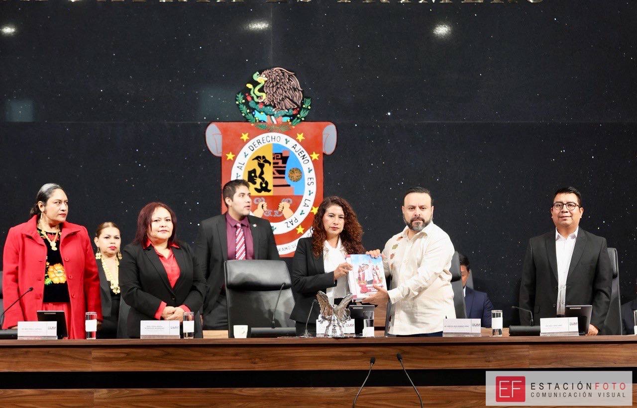 Presidenta del Congreso de Oaxaca responde al Tercer Informe de Gobierno con llamado a la unidad por encima de diferencias partidistas