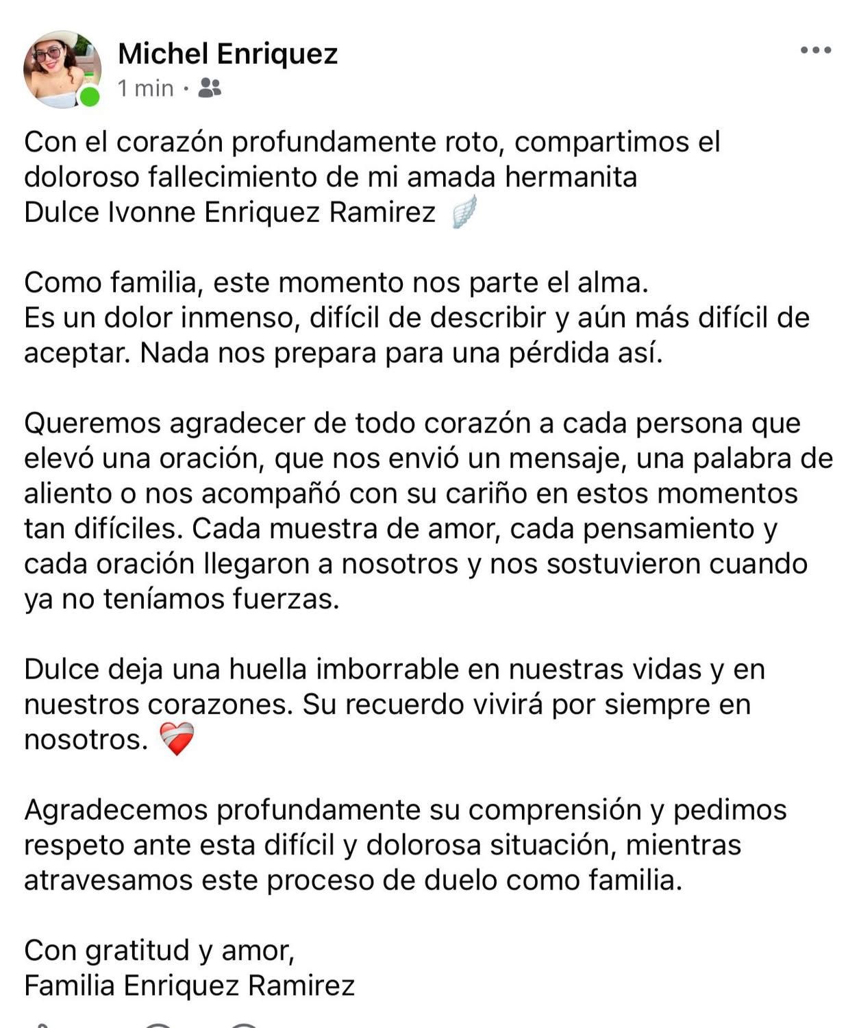 Muere influencer Dulce Enríquez, tras accidente automovilístico donde viajaba con edil de Huatulco, Oaxaca