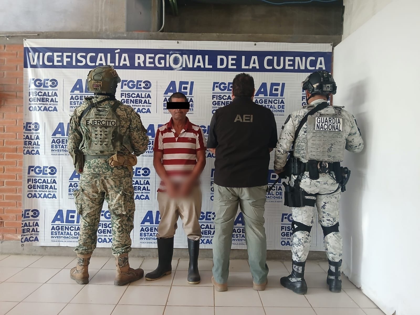 Fiscalía de Oaxaca ejecuta orden de aprehensión por tentativa de homicidio