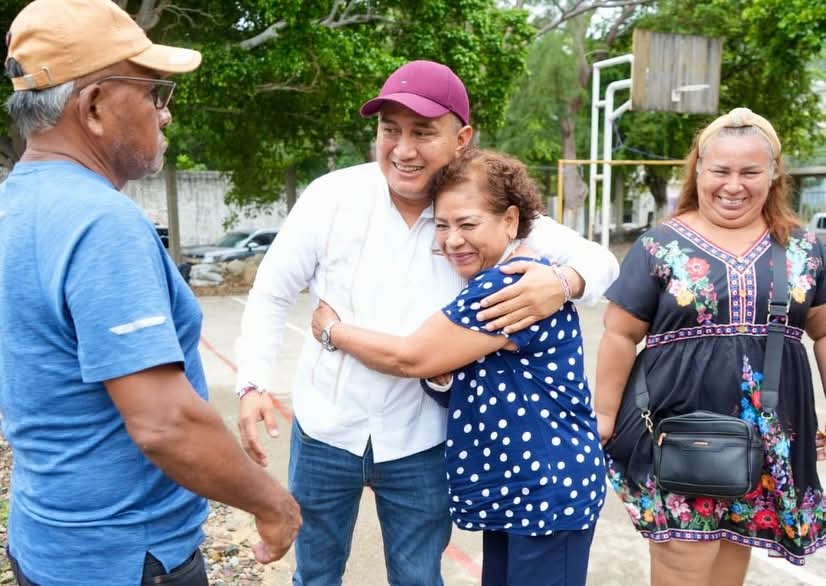 Celebra Nino Morales, que esté listo el primero de cuatro pozos de agua en Salina Cruz
