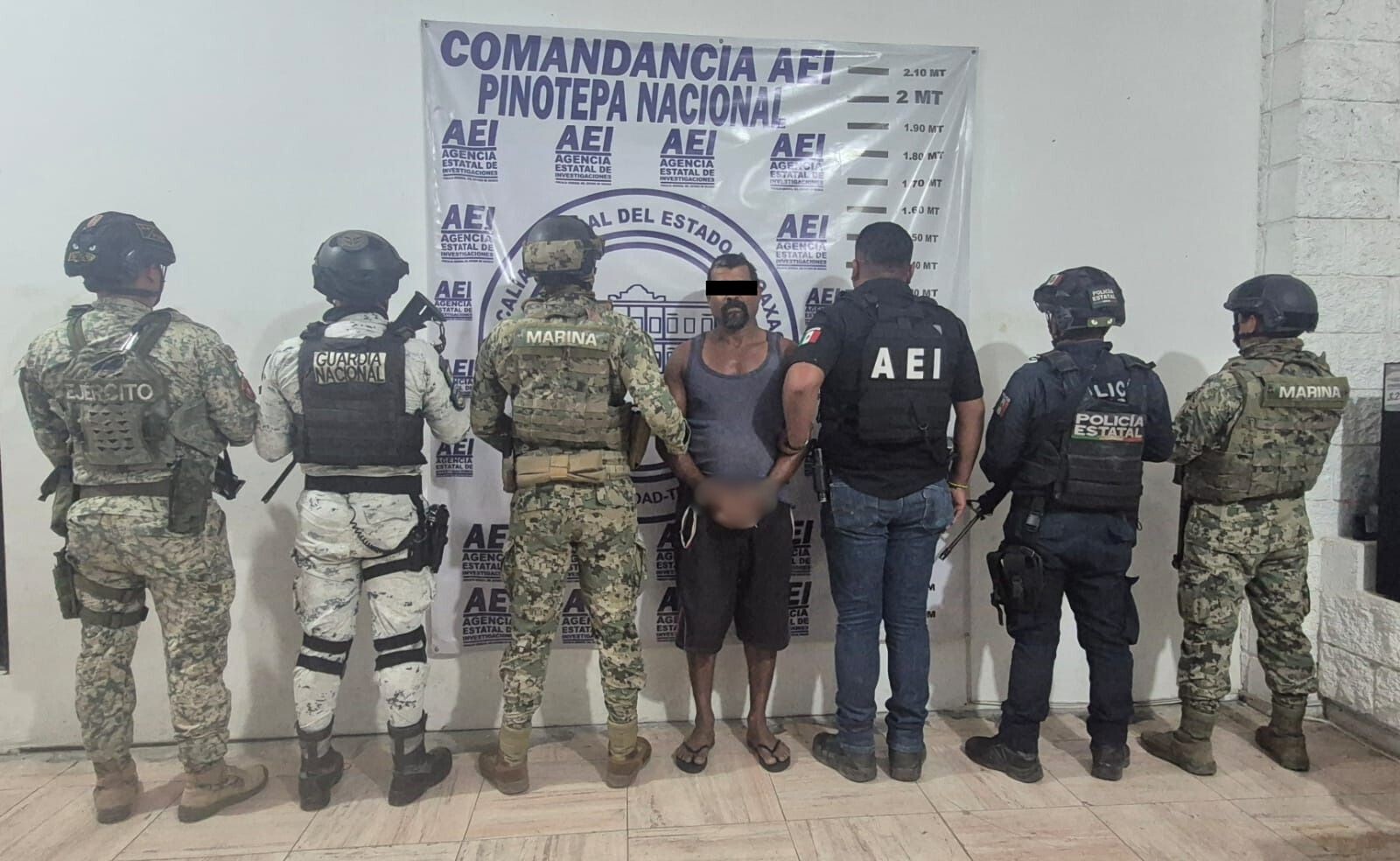 Captura Fiscalía de Oaxaca a objetivo prioritario considerado generador de violencia en la Costa por vínculo con delitos como cobro de piso, secuestro y narcomenudeo