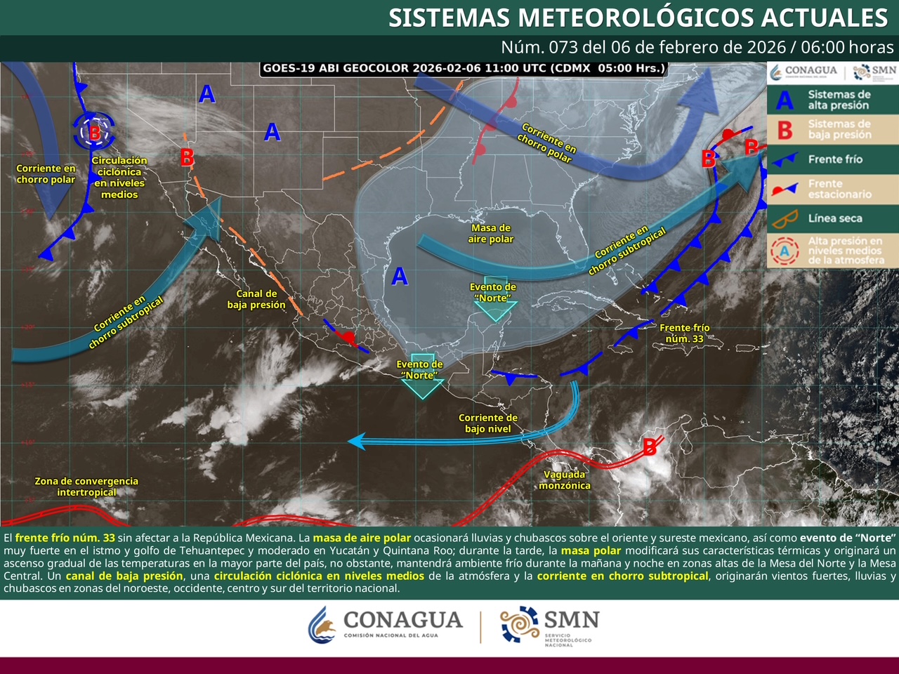 |Frente frío número 33 mantendrá vientos intensos y temperaturas bajas en gran parte de Oaxaca