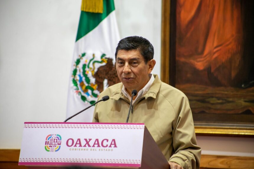 Gobernador de Oaxaca anuncia ajustes de fondo en su gobierno