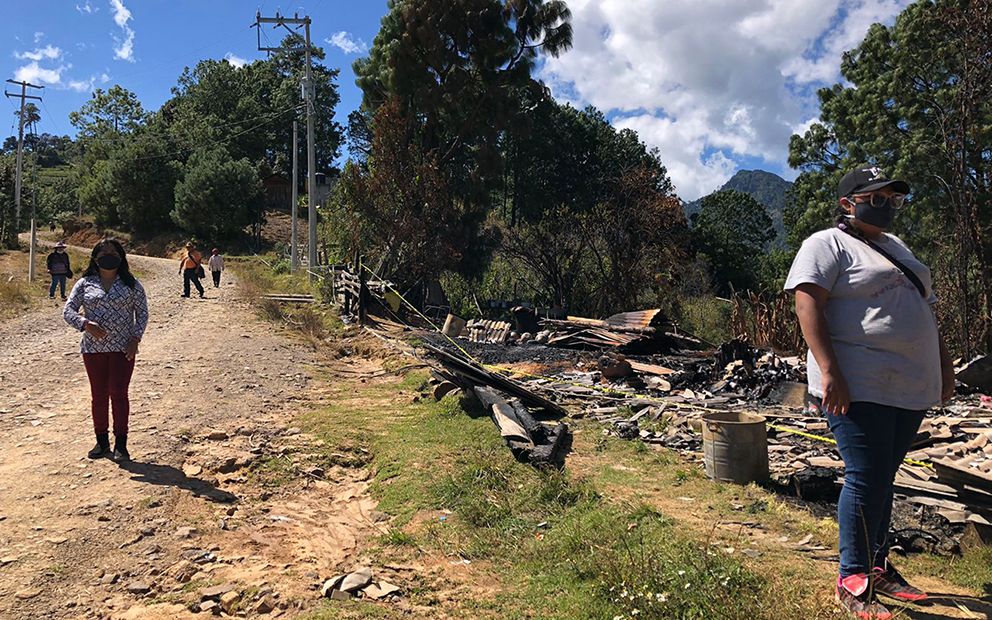 Comunidad de Guerrero Grande en la Mixteca de Oaxaca