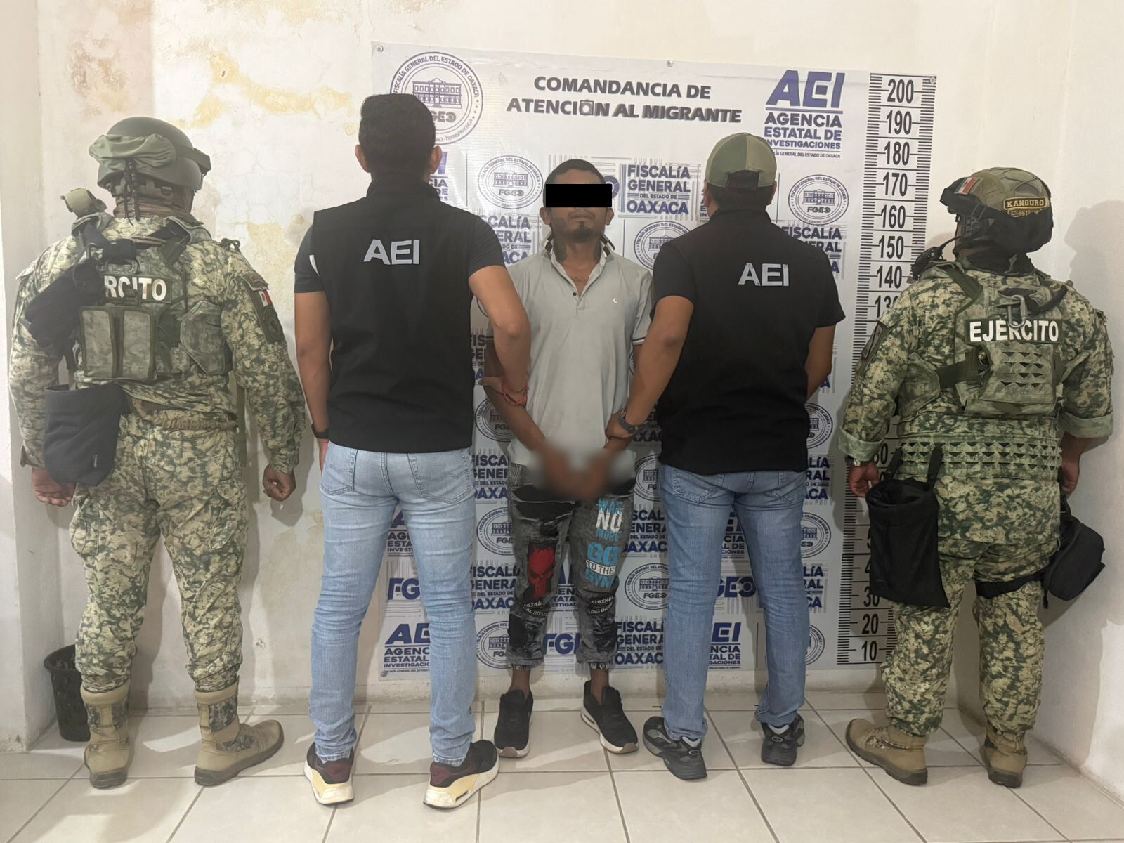 #Boletín 2,303.- FGEO detiene a hombre con orden de aprehensión vigente por delitos contra la salud en el Istmo