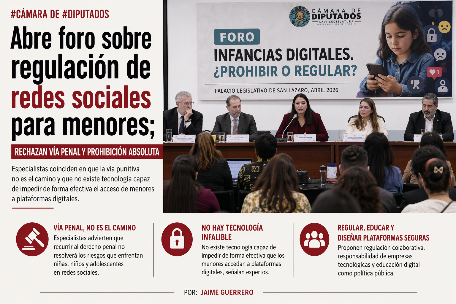 Grooming en Oaxaca: ¿Es la prohibición de redes la solución real?