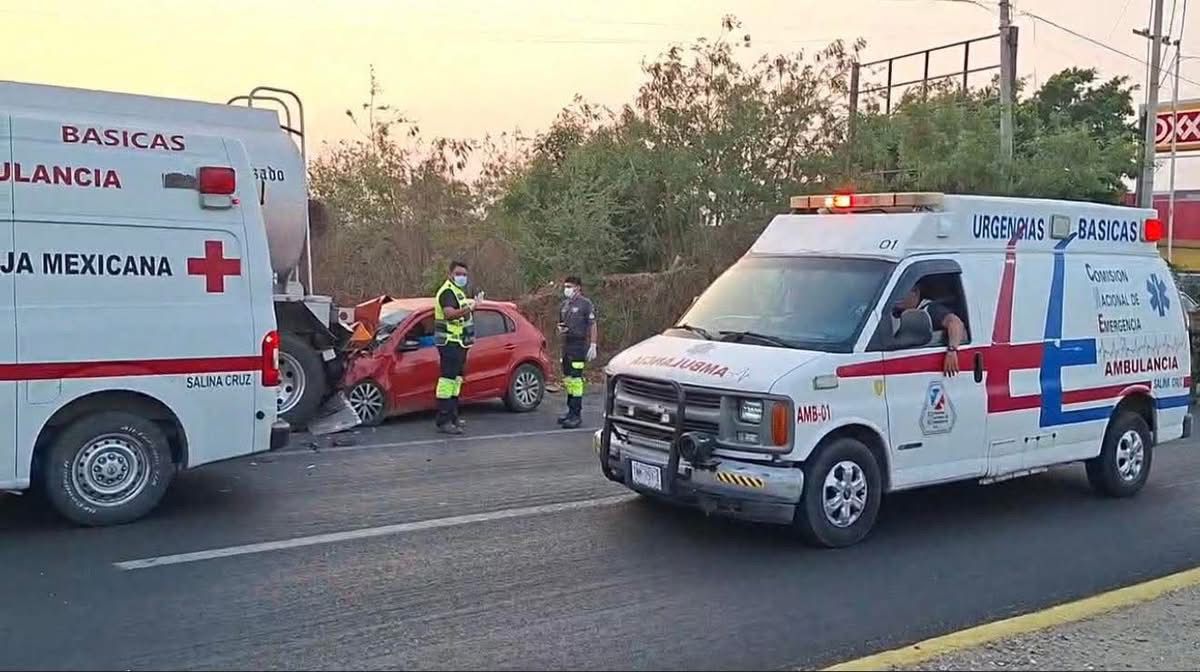 Fallecen 10 personas por accidentes en Semana Santa en Oaxaca; 8 en el Istmo de Tehuantepec y 2 en Ejutla de Crespo