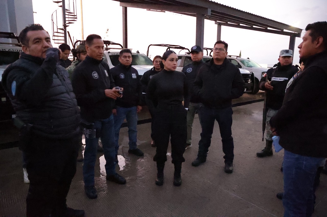 Fiscalía de Oaxaca, DEFENSA, GN y Policía Estatal realizan cateos durante operativo de búsqueda y localización de Roxana López Martínez en la Mixteca