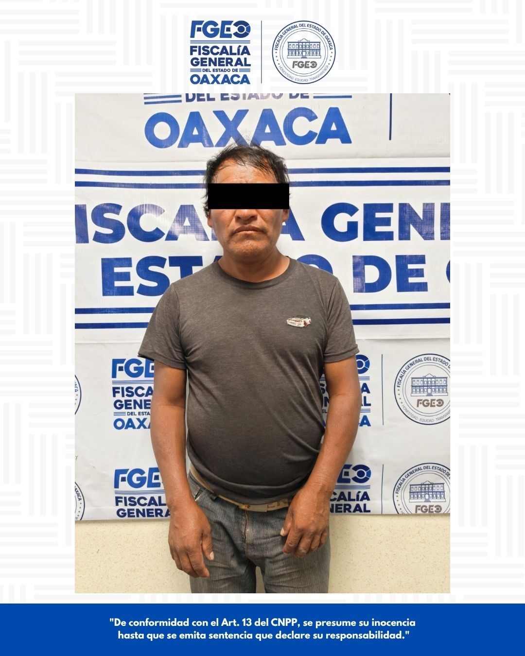 CÁRCEL A PADRE POR ‘VENDER’ A SU HIJA DE 13 AÑOS EN OAXACA