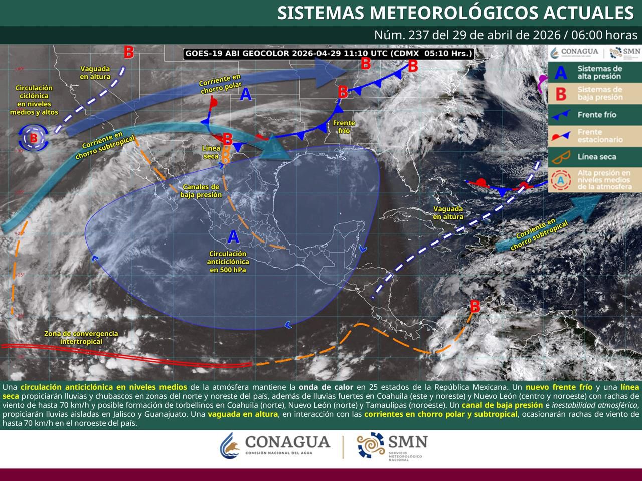 Condiciones Climáticas Oaxaca