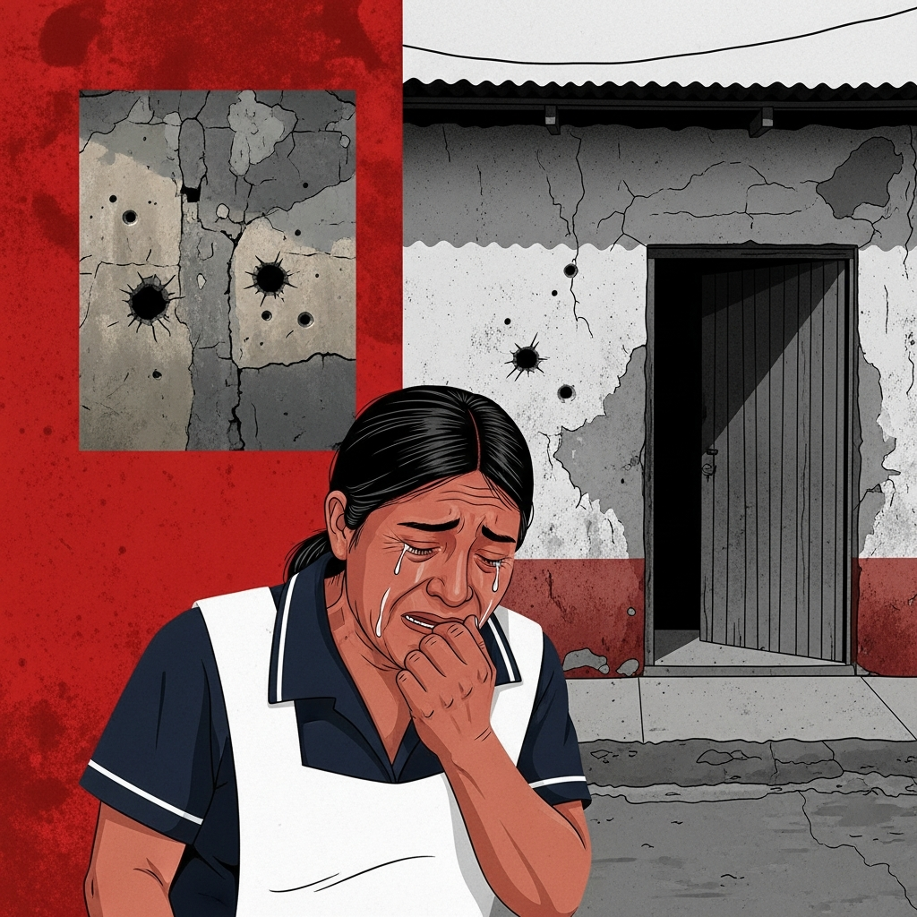 La pesadilla de Juchitán tiene nombre: Elizabeth, camarista, implora piedad al cartel que acribilla su casa y amenaza a sus hijas