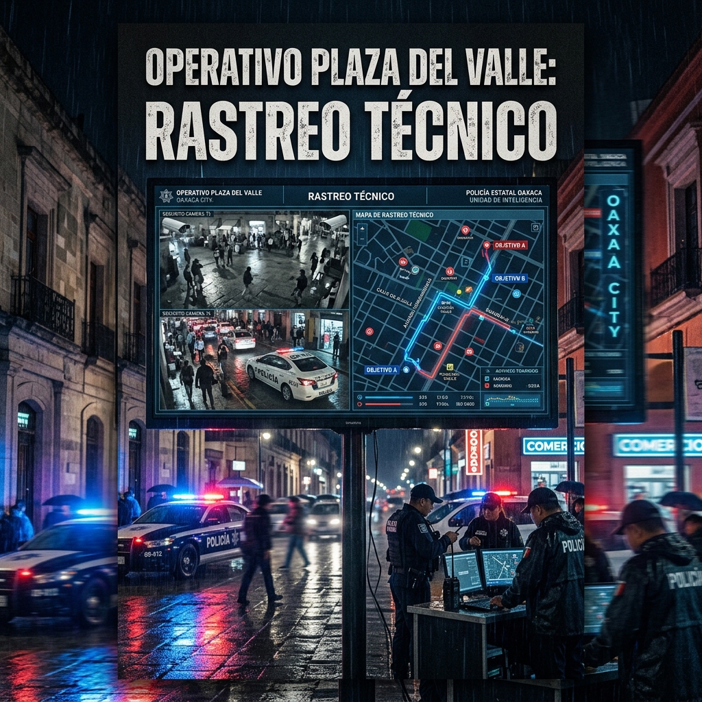 Fiscalía de Oaxaca y Gabinete de Seguridad activan protocolos para rastreo e identificación de responsables de asalto ocurrido en Plaza del Valle