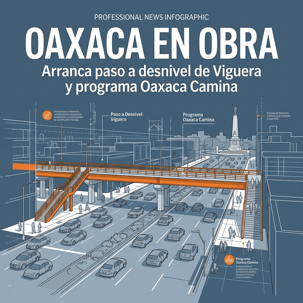 OAXACA EN OBRA: ANUNCIAN MEGA PAQUETE VIAL