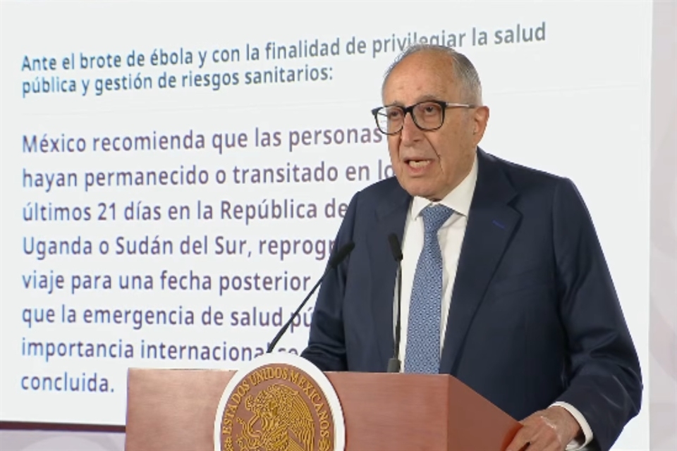México recomienda a ciudadanos del Congo, Uganda y Sudán del Sur no venir al país en el Mundial por brote de ébola