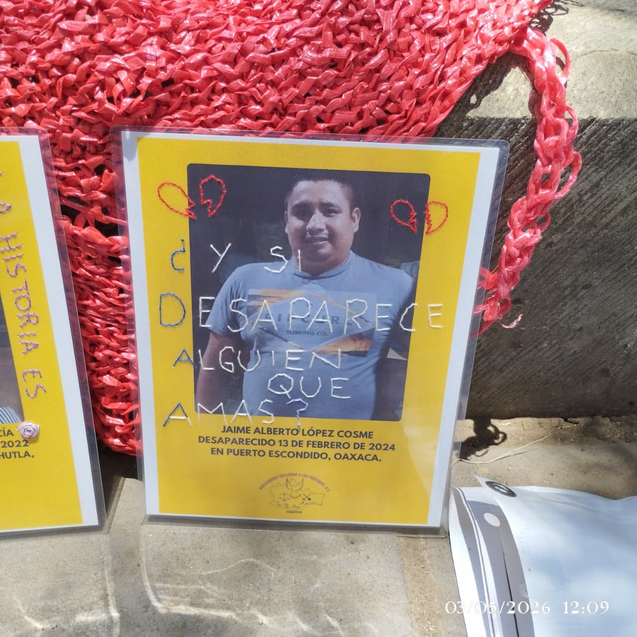 “Bordar para no olvidar”: Madres buscadoras de Oaxaca exigen a las autoridades no olvidar a sus hijas e hijos desaparecidos