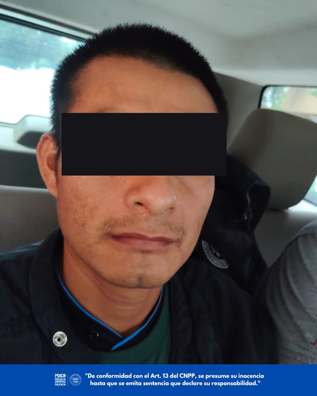 Aprehende FGEO en Oaxaca de Juárez a probable responsable de doble homicidio ocurrido en Santa Catarina Loxicha