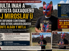 INAH multa a artista oaxaqueño por videos en Monte Albán; revive debate sobre el control estatal del patrimonio en la era digital