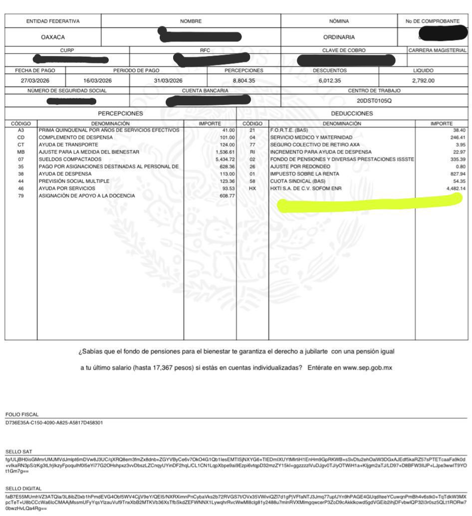 Más de 600 profesores de la CNTE en Oaxaca denuncian fraude de fundación “México de mil colores”
