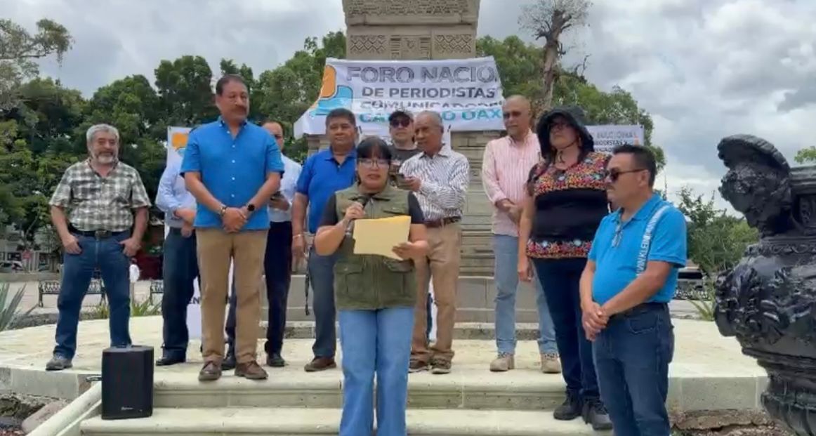 Periodistas de Oaxaca exigen aparición con vida de la comunicadora Roxana Guzmán