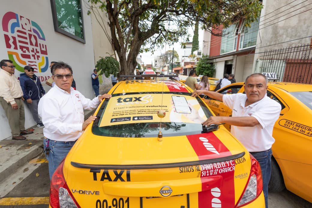Inicia Semovi fase preoperativa de TaxSí, la plataforma que moderniza el servicio de taxi en Oaxaca
