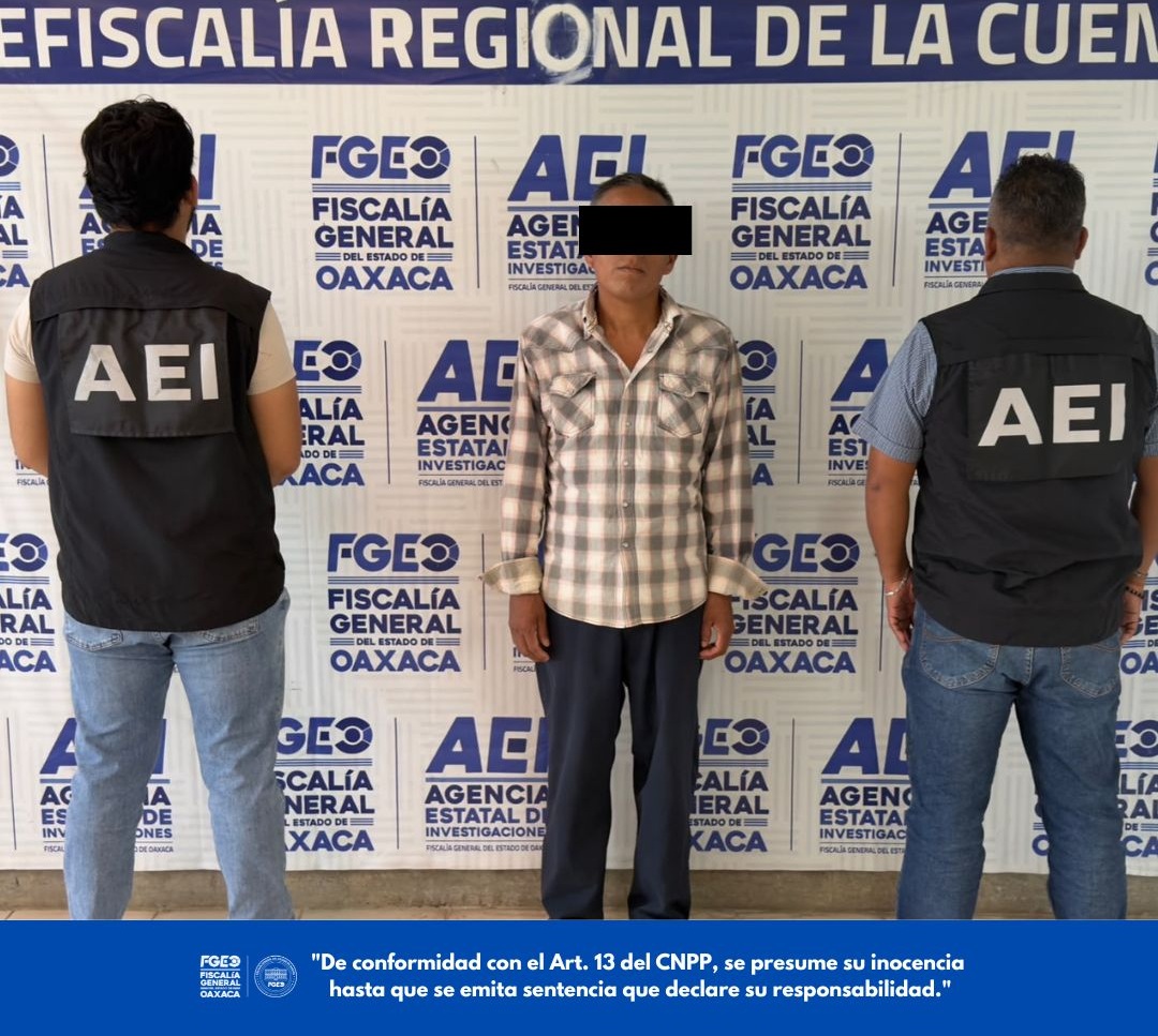 Refuerza FGEO combate a la violencia contra mujeres, niñas y adolescentes; ejecuta cuatro órdenes de aprehensión en la Mixteca, Costa y Cuenca