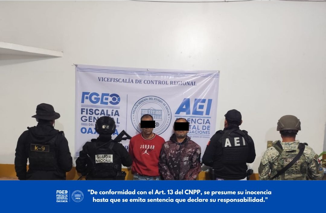 Cateos simultáneos en Huautla de Jiménez dejan tres detenidos y aseguran drogas